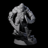 Honorable Orc of the East D Miniature for Dungeons and Dragons, Pathfinder or other TTRPGs