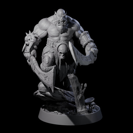 Honorable Orc of the East D Miniature for Dungeons and Dragons, Pathfinder or other TTRPGs
