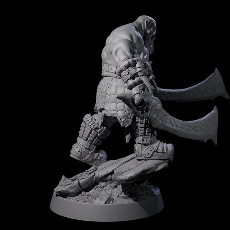 Honorable Orc of the East D Miniature for Dungeons and Dragons, Pathfinder or other TTRPGs