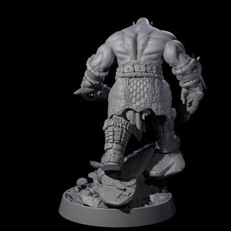 Honorable Orc of the East D Miniature for Dungeons and Dragons, Pathfinder or other TTRPGs