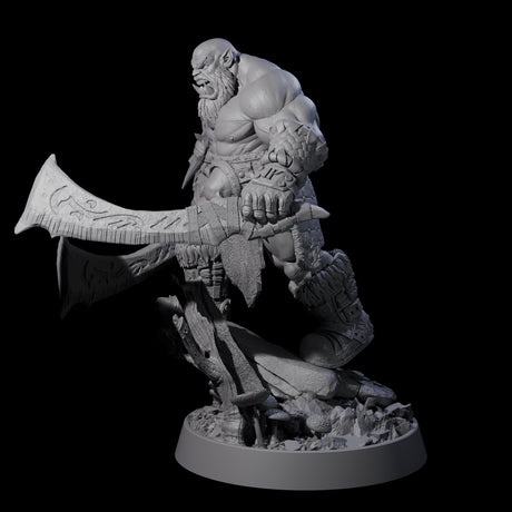 Honorable Orc of the East D Miniature for Dungeons and Dragons, Pathfinder or other TTRPGs