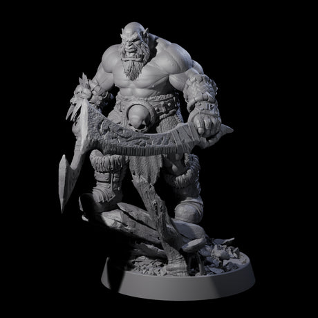 Honorable Orc of the East D Miniature for Dungeons and Dragons, Pathfinder or other TTRPGs