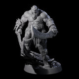 Honorable Orc of the East D Miniature for Dungeons and Dragons, Pathfinder or other TTRPGs
