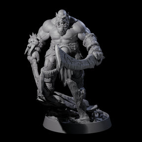 Honorable Orc of the East D Miniature for Dungeons and Dragons, Pathfinder or other TTRPGs