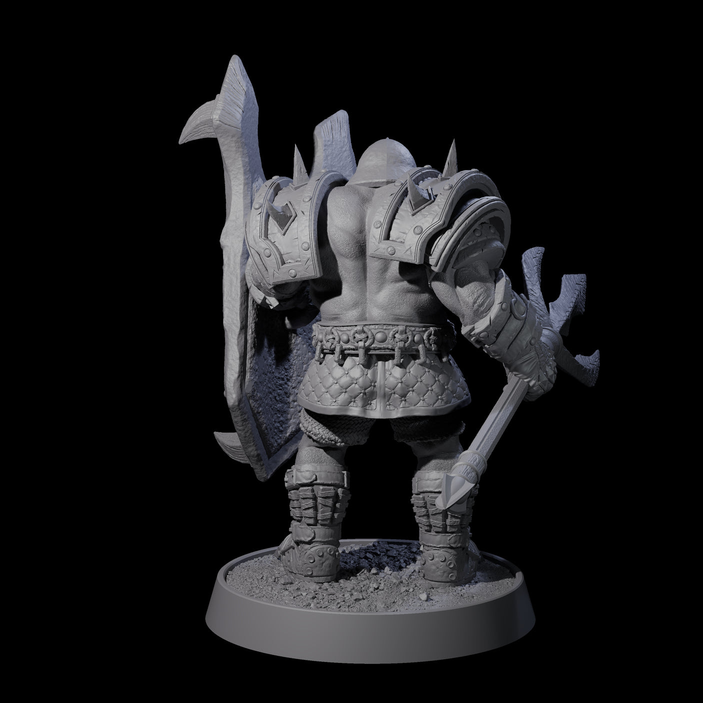 Honorable Orc of the East E Miniature for Dungeons and Dragons, Pathfinder or other TTRPGs