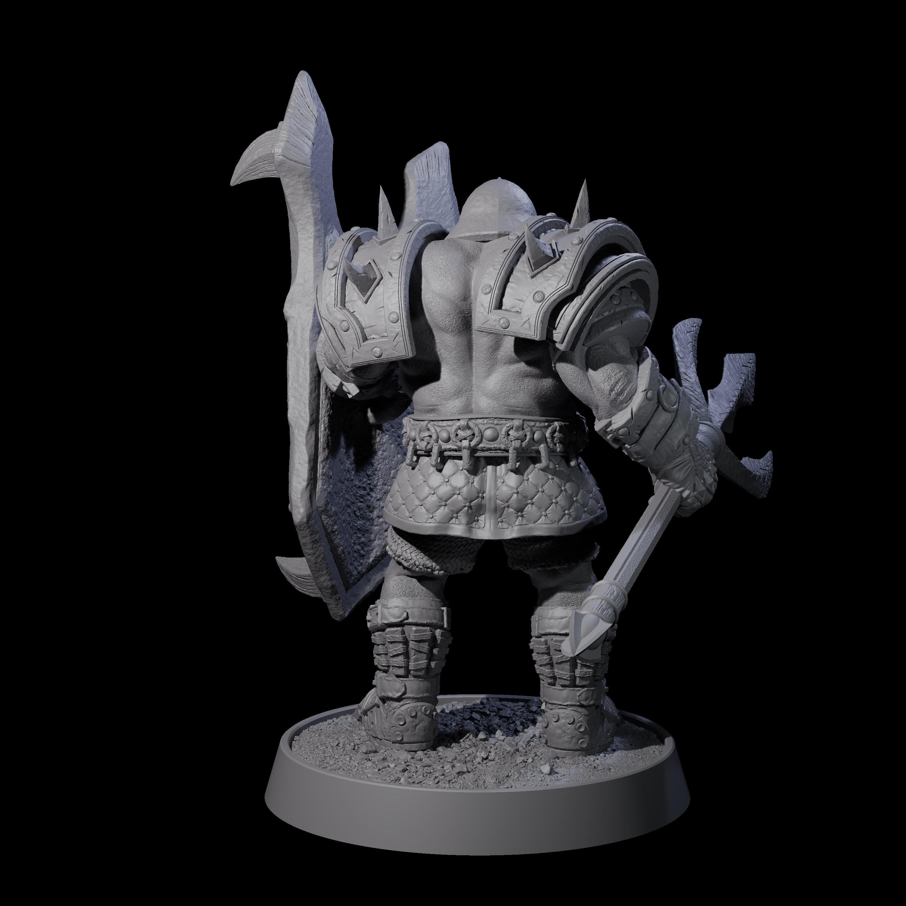 Honorable Orc of the East E Miniature for Dungeons and Dragons, Pathfinder or other TTRPGs