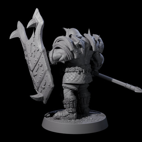 Honorable Orc of the East E Miniature for Dungeons and Dragons, Pathfinder or other TTRPGs