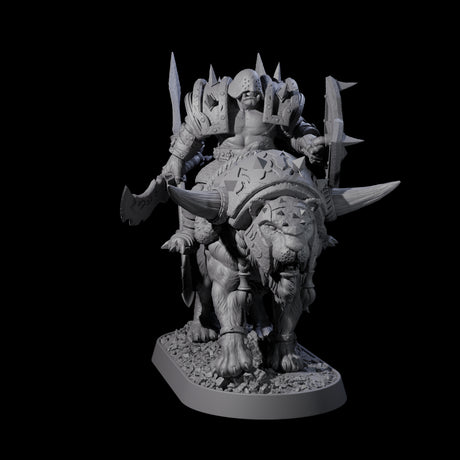 Honorable Orc of the East F Miniature for Dungeons and Dragons, Pathfinder or other TTRPGs