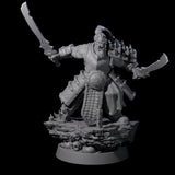 Honorable Orc of the East G Miniature for Dungeons and Dragons, Pathfinder or other TTRPGs