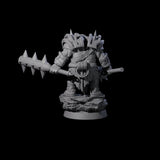 Honorable Orc of the East H Miniature for Dungeons and Dragons, Pathfinder or other TTRPGs