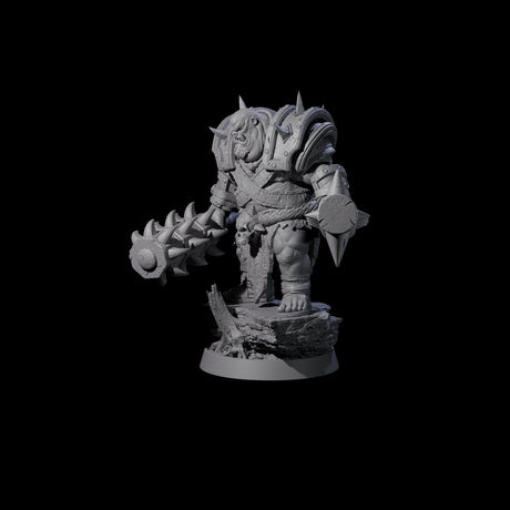 Honorable Orc of the East H Miniature for Dungeons and Dragons, Pathfinder or other TTRPGs