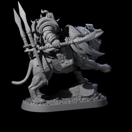 Honorable Orc of the East J Miniature for Dungeons and Dragons, Pathfinder or other TTRPGs