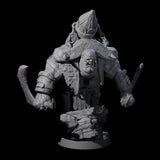 Honorable Orc of the East K Miniature for Dungeons and Dragons, Pathfinder or other TTRPGs