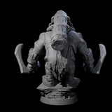 Honorable Orc of the East K Miniature for Dungeons and Dragons, Pathfinder or other TTRPGs