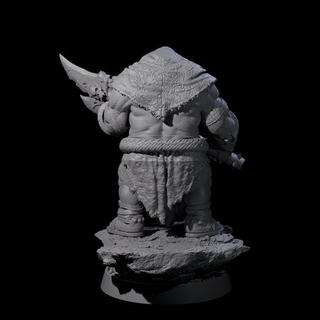 Honorable Orc of the East L Miniature for Dungeons and Dragons, Pathfinder or other TTRPGs