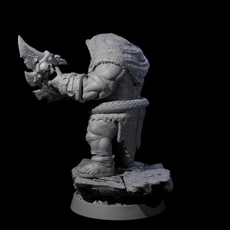 Honorable Orc of the East L Miniature for Dungeons and Dragons, Pathfinder or other TTRPGs