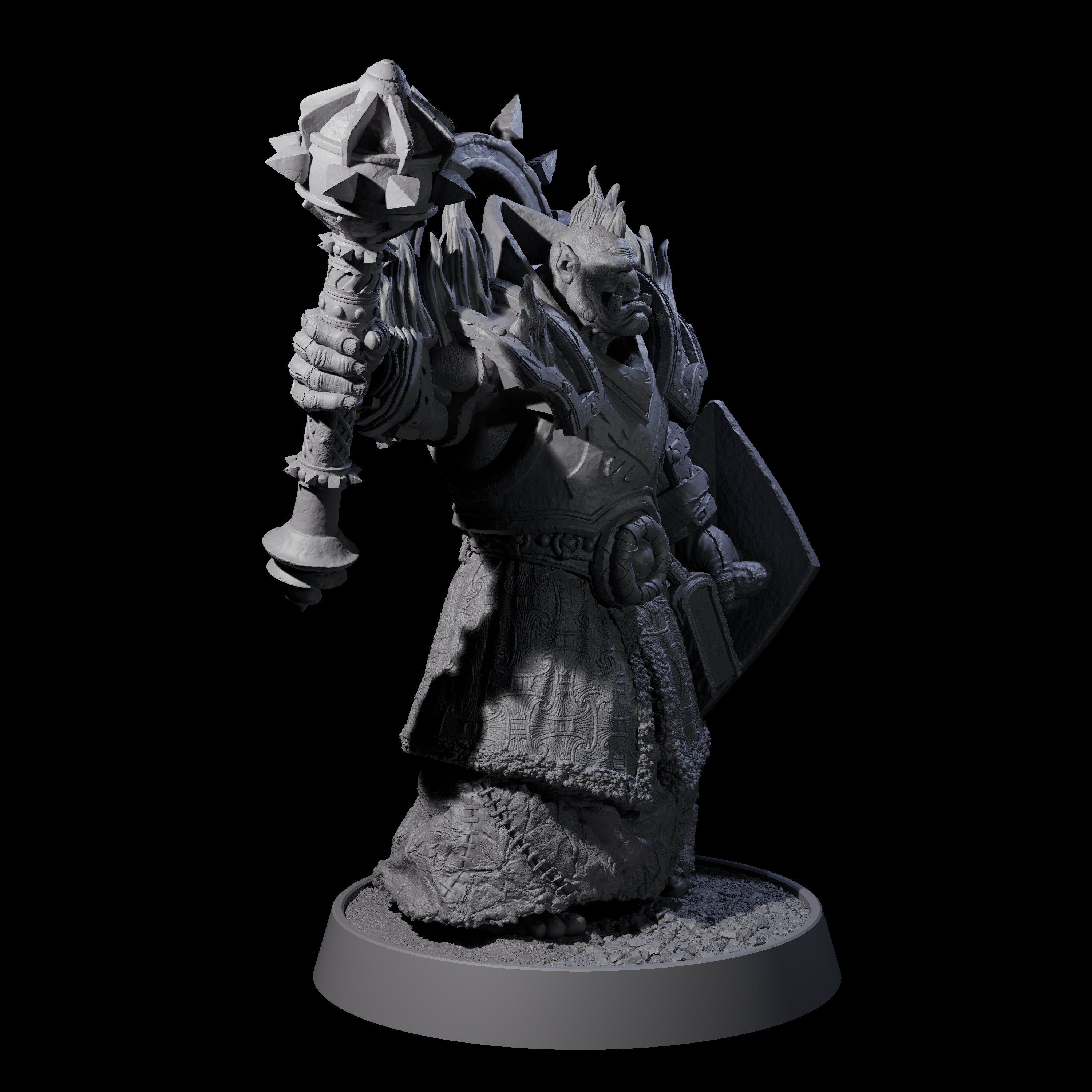 Honorable Orc of the East M Miniature for Dungeons and Dragons, Pathfinder or other TTRPGs