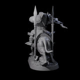Honorable Orc of the East N Miniature for Dungeons and Dragons, Pathfinder or other TTRPGs