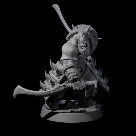 Honorable Orcs of the East Miniature for Dungeons and Dragons, Pathfinder or other TTRPGs
