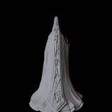 Hooded Cult Leader Miniature for Dungeons and Dragons, Pathfinder or other TTRPGs