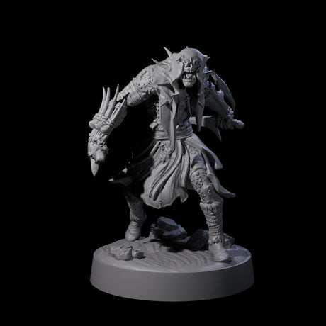 Hooded Orc Rogue Miniature for Dungeons and Dragons, Pathfinder or other TTRPGs