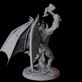 Horned Devil Blacksmith Miniature for Dungeons and Dragons, Pathfinder or other TTRPGs