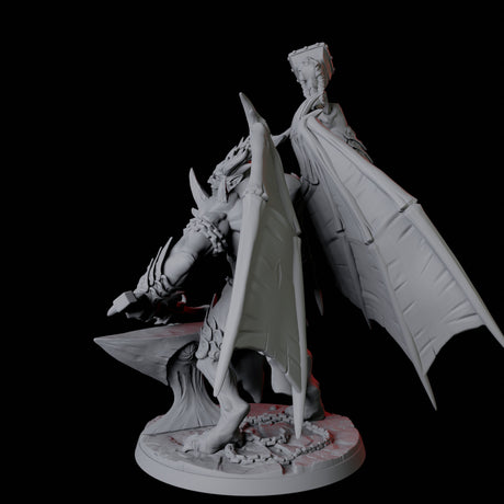 Horned Devil Blacksmith Miniature for Dungeons and Dragons, Pathfinder or other TTRPGs
