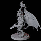 Horned Devil Champion Miniature for Dungeons and Dragons, Pathfinder or other TTRPGs