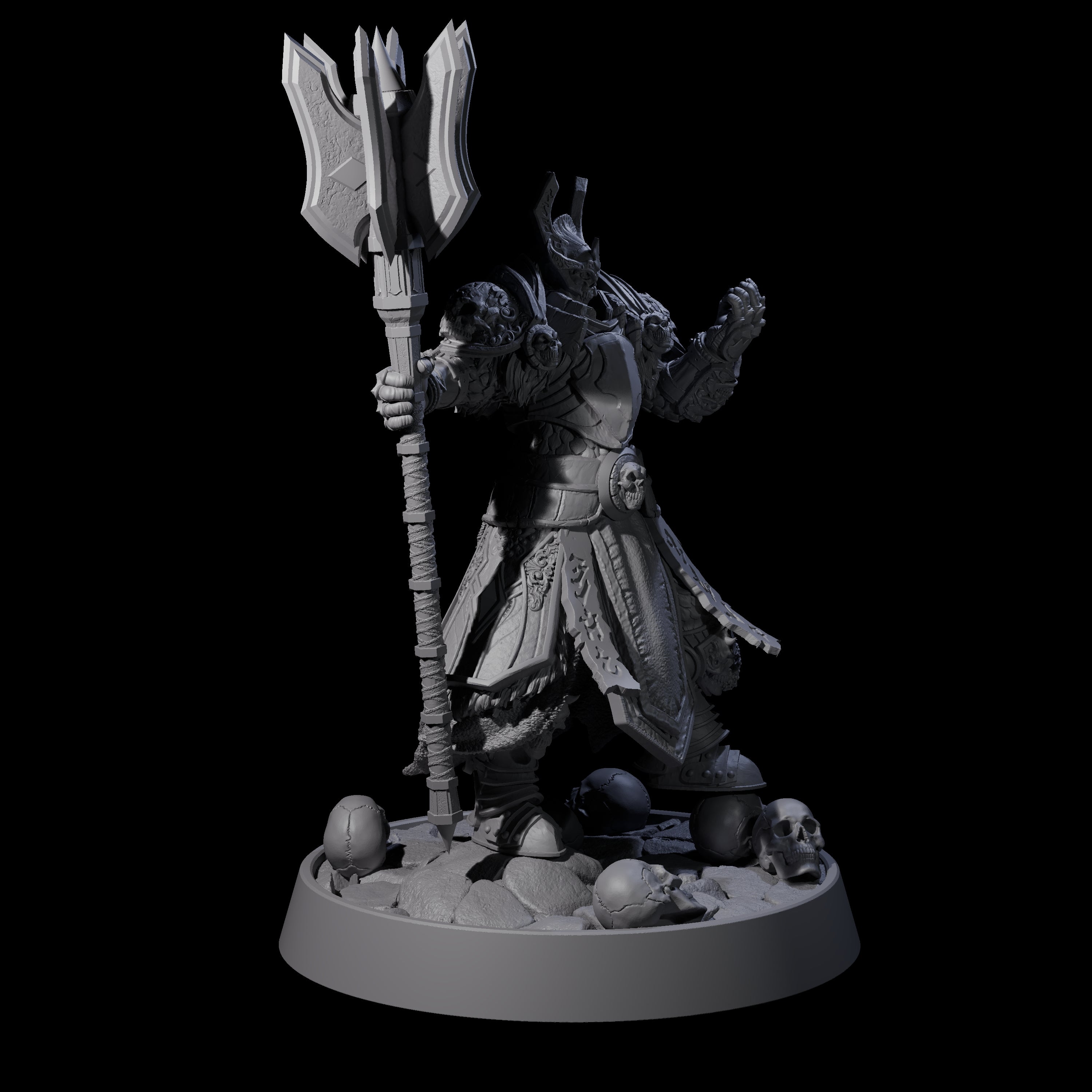 Horrible Undead Horde B Miniature for Dungeons and Dragons, Pathfinder or other TTRPGs