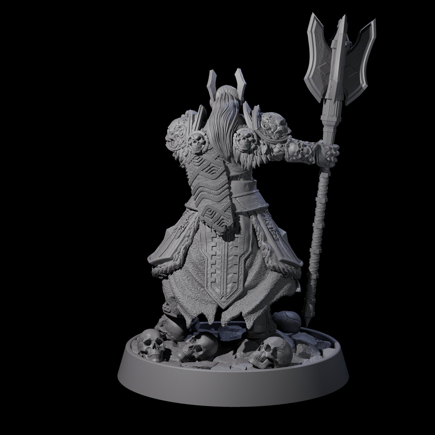 Horrible Undead Horde B Miniature for Dungeons and Dragons, Pathfinder or other TTRPGs