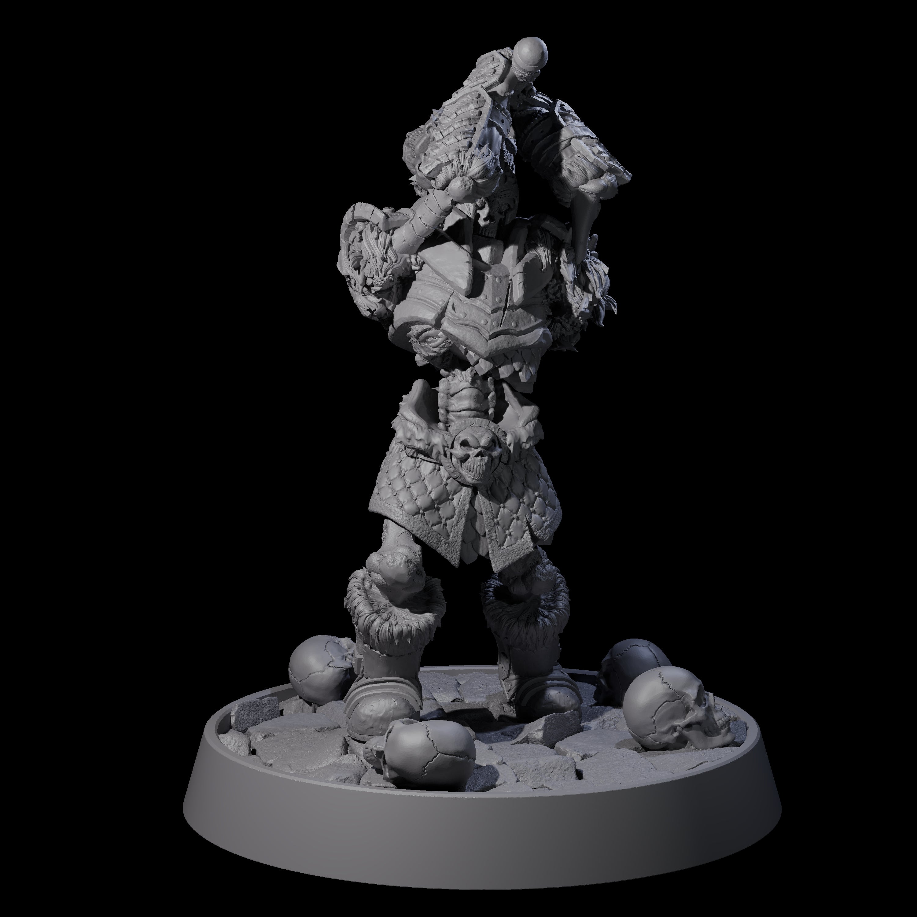 Horrible Undead Horde C Miniature for Dungeons and Dragons, Pathfinder or other TTRPGs