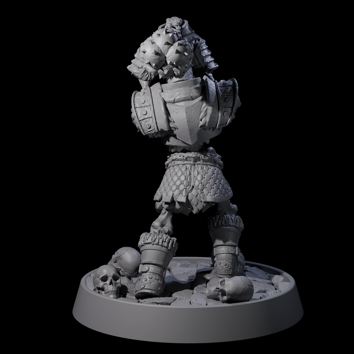 Horrible Undead Horde C Miniature for Dungeons and Dragons, Pathfinder or other TTRPGs