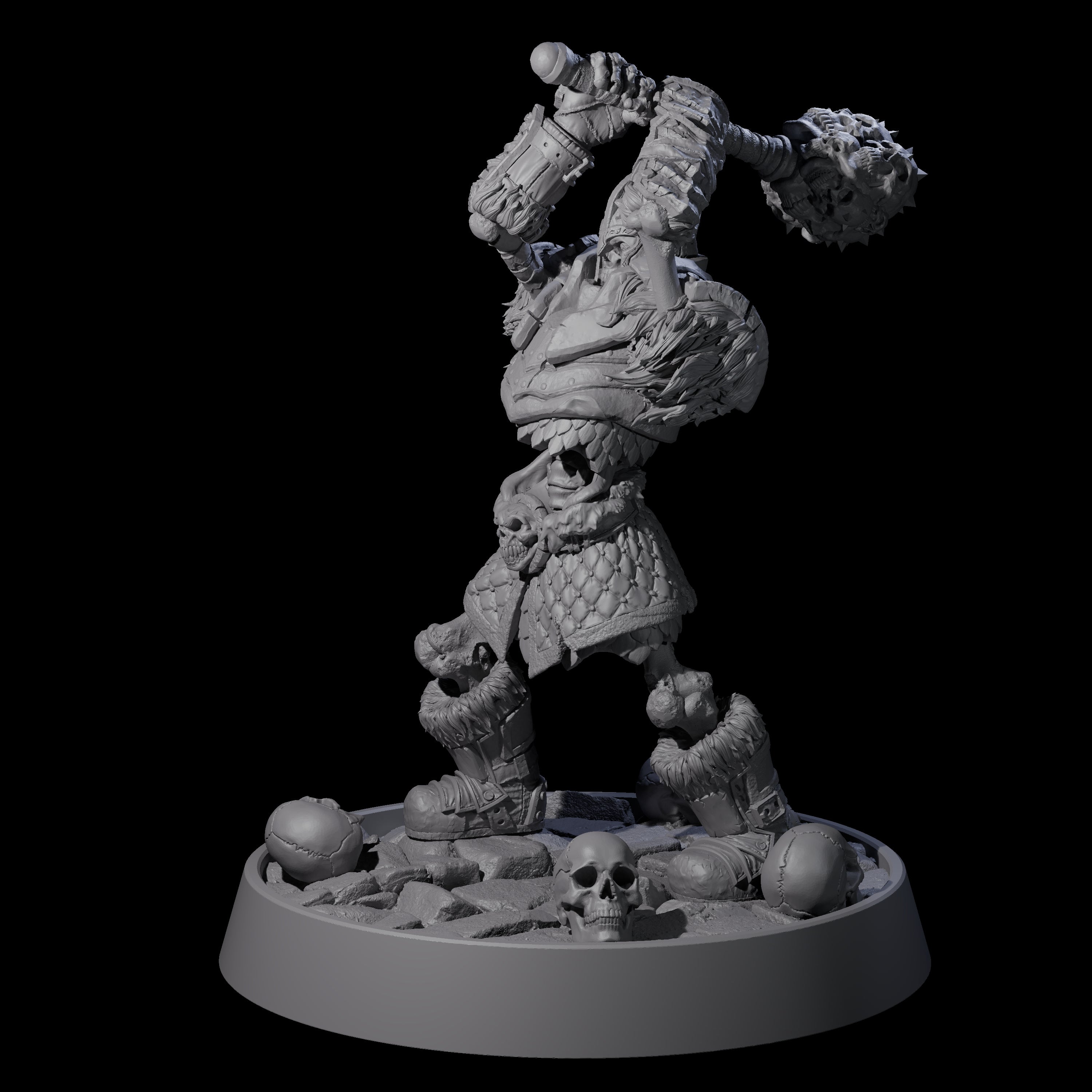 Horrible Undead Horde C Miniature for Dungeons and Dragons, Pathfinder or other TTRPGs