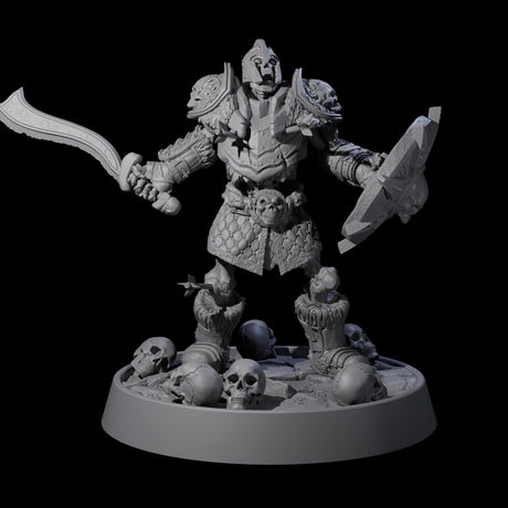 Horrible Undead Horde D Miniature for Dungeons and Dragons, Pathfinder or other TTRPGs