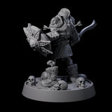 Horrible Undead Horde D Miniature for Dungeons and Dragons, Pathfinder or other TTRPGs