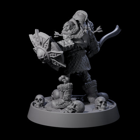 Horrible Undead Horde D Miniature for Dungeons and Dragons, Pathfinder or other TTRPGs