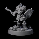Horrible Undead Horde D Miniature for Dungeons and Dragons, Pathfinder or other TTRPGs