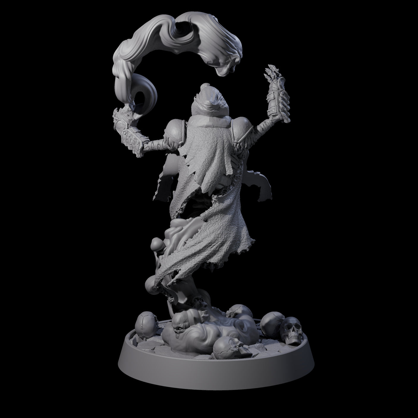 Horrible Undead Horde E Miniature for Dungeons and Dragons, Pathfinder or other TTRPGs