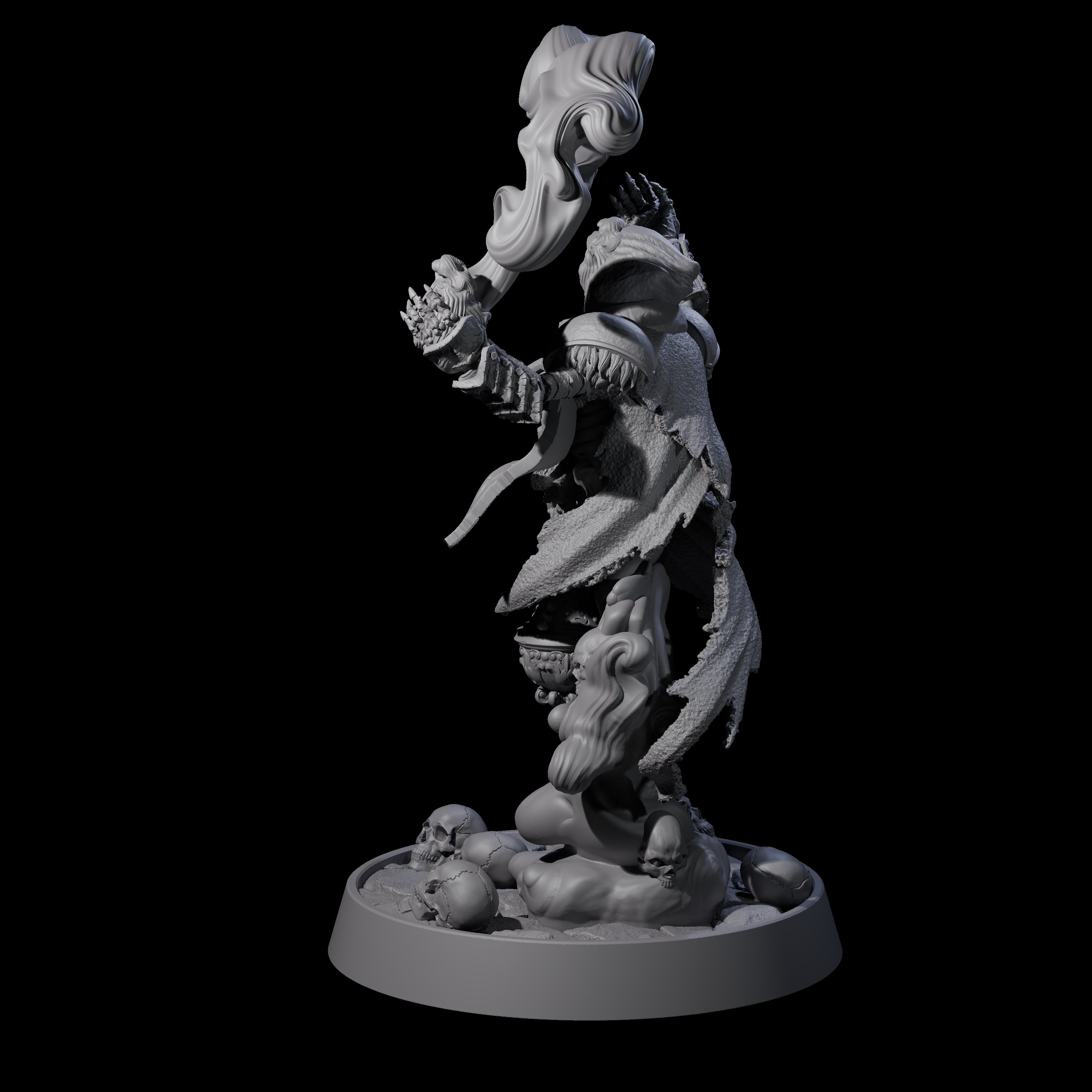 Horrible Undead Horde E Miniature for Dungeons and Dragons, Pathfinder or other TTRPGs