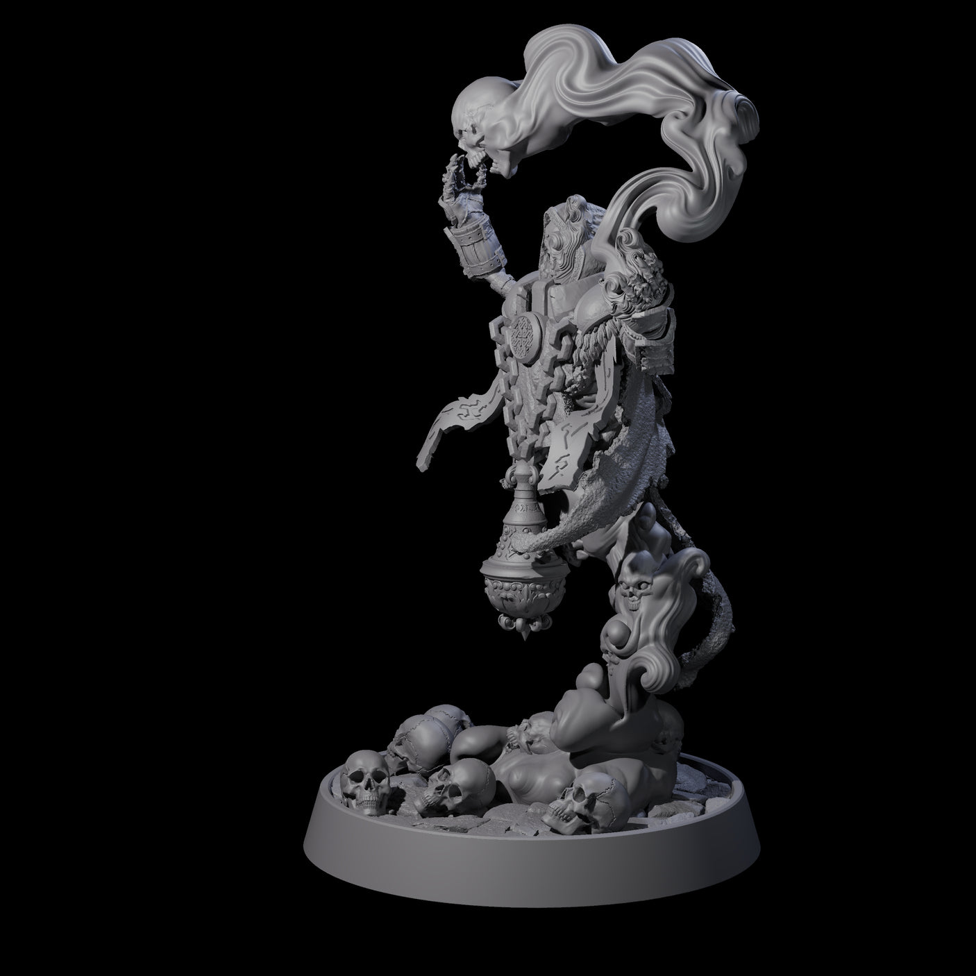 Horrible Undead Horde E Miniature for Dungeons and Dragons, Pathfinder or other TTRPGs
