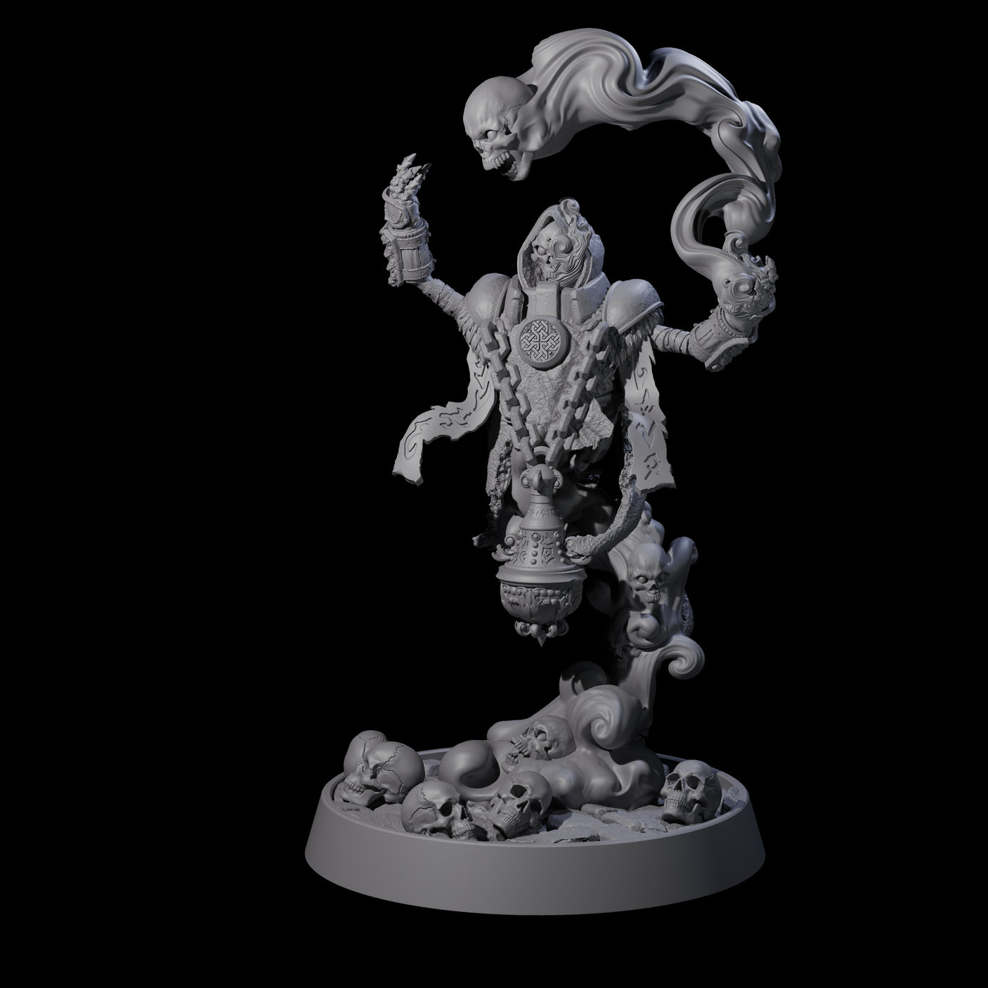 Horrible Undead Horde E Miniature for Dungeons and Dragons, Pathfinder or other TTRPGs