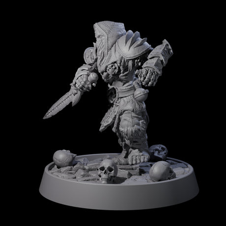 Horrible Undead Horde F Miniature for Dungeons and Dragons, Pathfinder or other TTRPGs