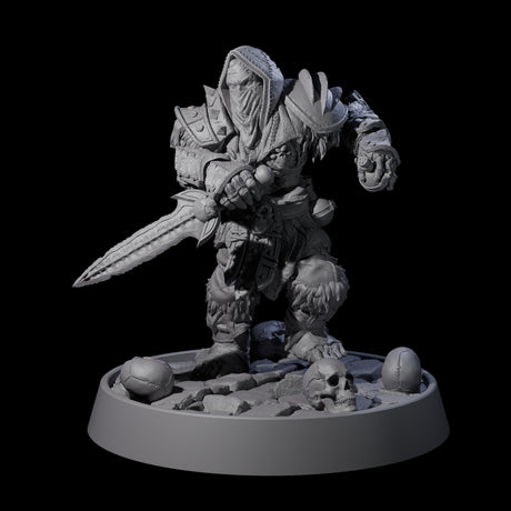Horrible Undead Horde F Miniature for Dungeons and Dragons, Pathfinder or other TTRPGs