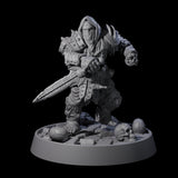 Horrible Undead Horde F Miniature for Dungeons and Dragons, Pathfinder or other TTRPGs
