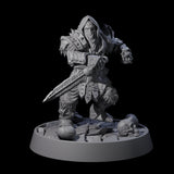 Horrible Undead Horde F Miniature for Dungeons and Dragons, Pathfinder or other TTRPGs