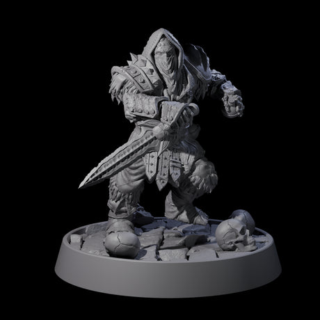 Horrible Undead Horde F Miniature for Dungeons and Dragons, Pathfinder or other TTRPGs