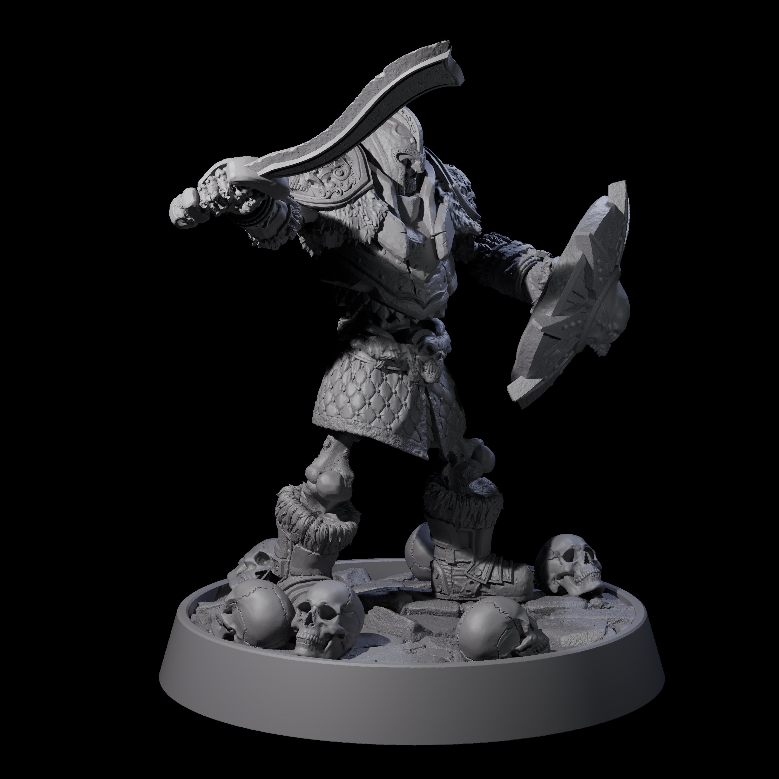 Horrible Undead Horde G Miniature for Dungeons and Dragons, Pathfinder or other TTRPGs