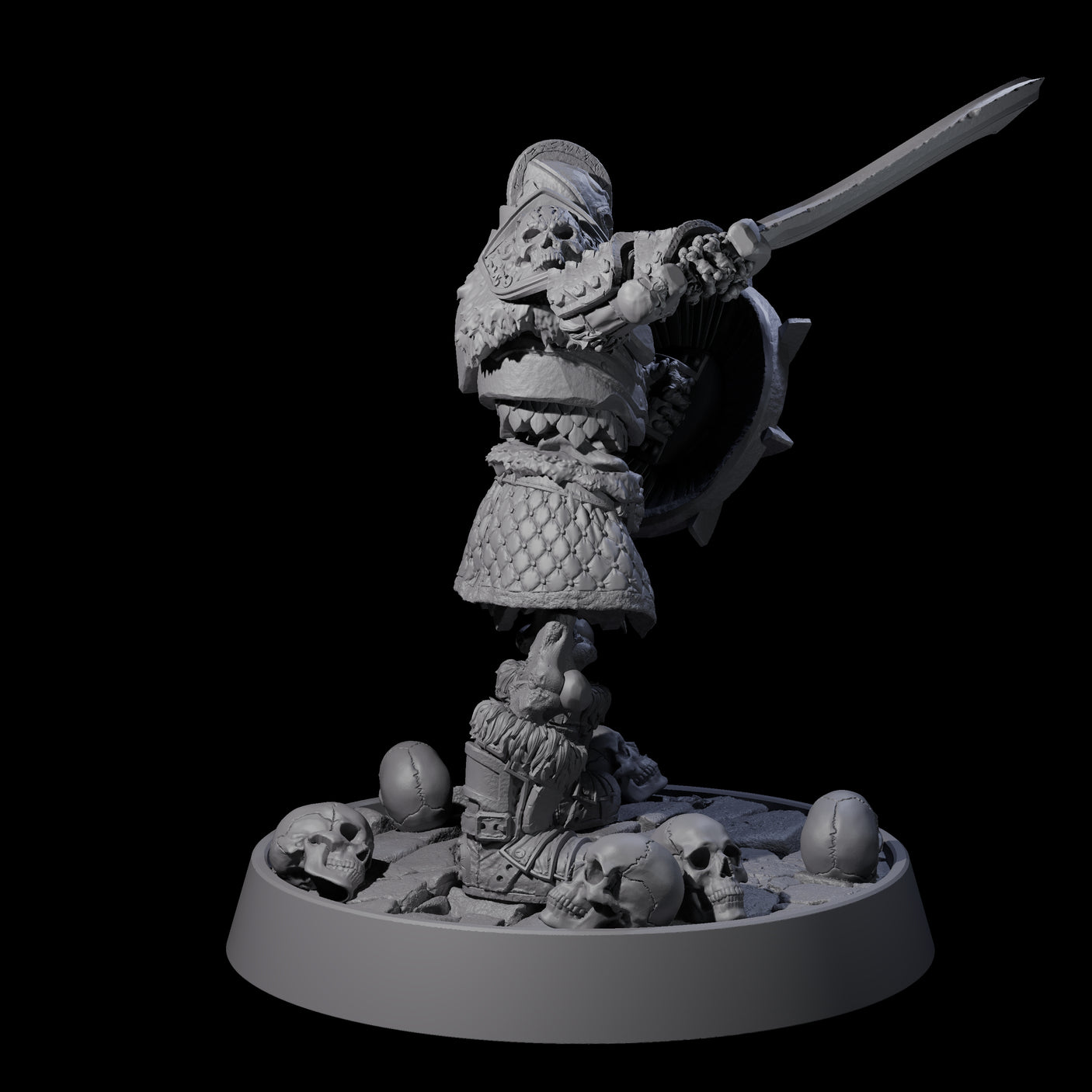 Horrible Undead Horde G Miniature for Dungeons and Dragons, Pathfinder or other TTRPGs