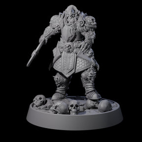 Horrible Undead Horde I Miniature for Dungeons and Dragons, Pathfinder or other TTRPGs