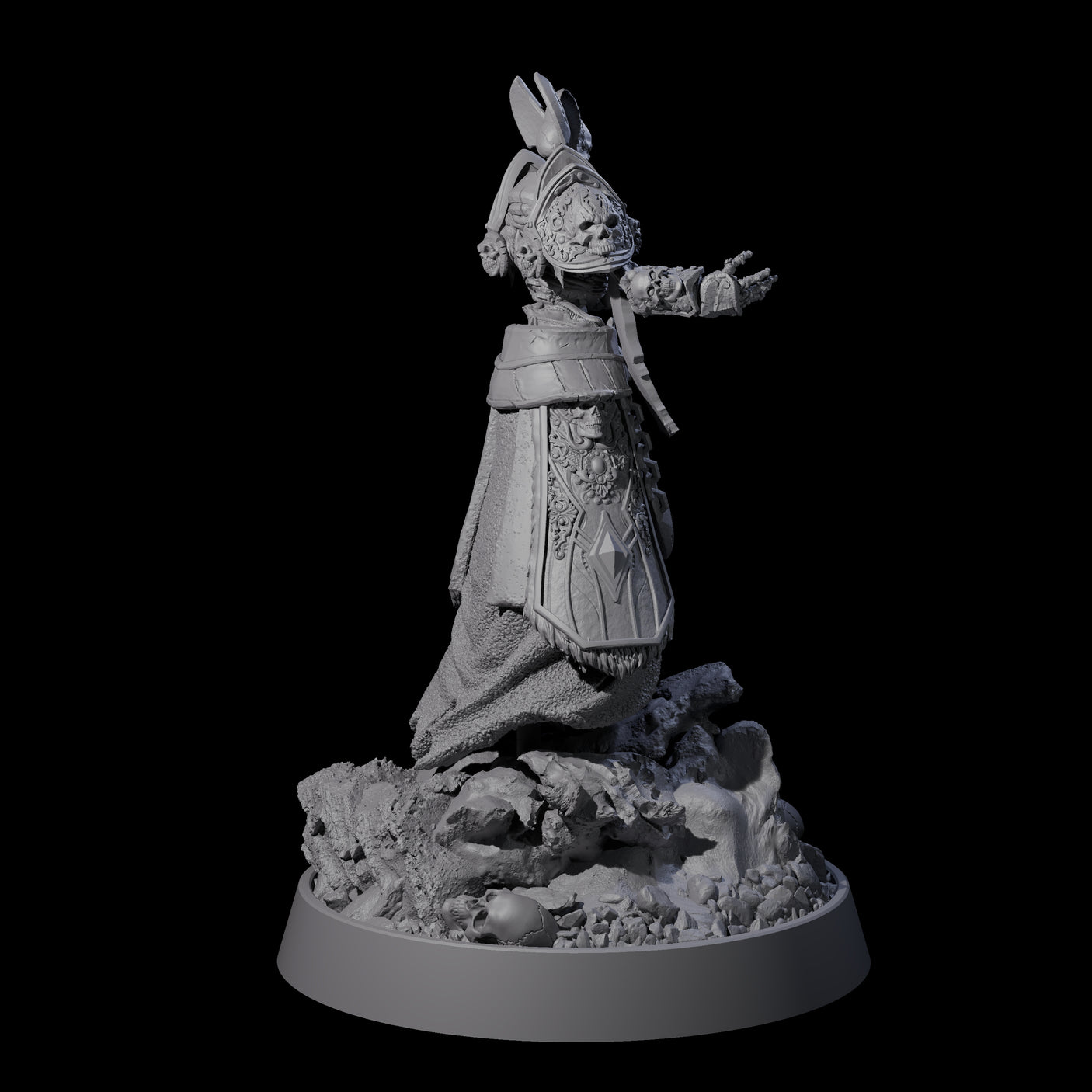 Horrible Undead Horde J Miniature for Dungeons and Dragons, Pathfinder or other TTRPGs